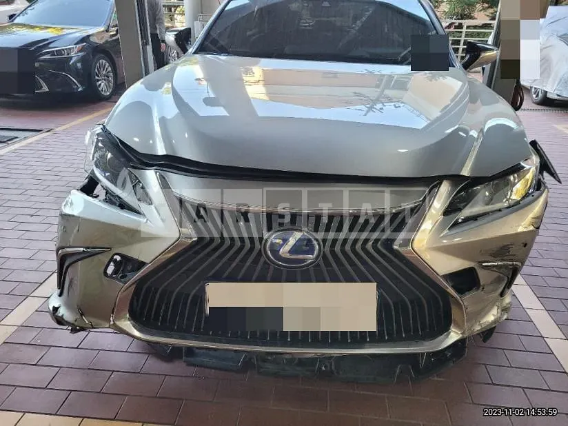 Photo 2 of 20: 2018 Lexus ES300h, VIN JTHB21B1XK2015318 — Korean insurance auction