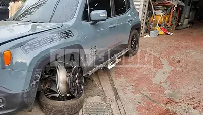 Photo 1 of 25: 2016 Jeep Zip Renegade, VIN 1C4BU0000GPD48680 — Korean insurance auction