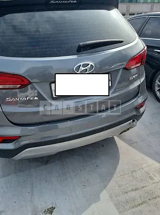 Photo 2 of 11: 2016 Hyundai Santa Fe, VIN KMHSW81UBGU565225 — Korean insurance auction