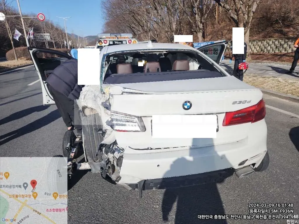 Photo 2 of 10: 2018 BMW 530d M Sport Package WLTP, VIN WBAJC9101JB279993 — Korean insurance auction