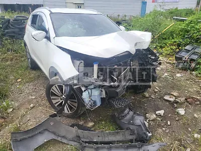 Photo 1 of 15: 2015 Kia Sportage, VIN KNAPC813BFK771220 — Korean insurance auction
