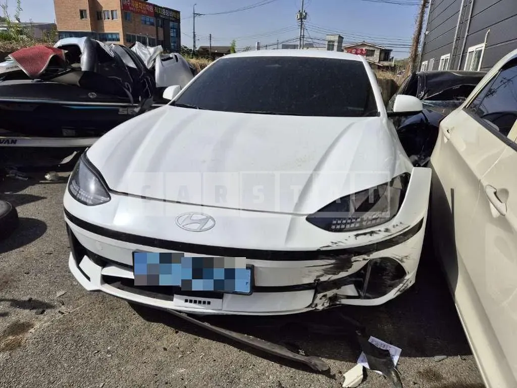 Photo 2 of 16: 2023 Hyundai IONIQ 6 Long Range Electric Car — Korean insurance auction