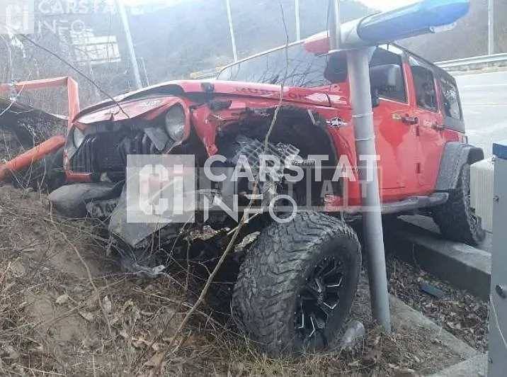 Photo 2 of 20: 2015 Jeep Straw Wrangler Rubicon — Korean insurance auction
