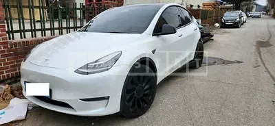 Photo 1 of 20: 2022 Tesla Model Y LongRange, VIN 7SAYGDEE9NF503063 — Korean insurance auction