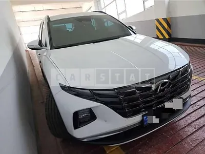 Photo 1 of 14: 2023 Hyundai Tucson Hybrid, VIN KMHJE811BPU112756 — Korean insurance auction