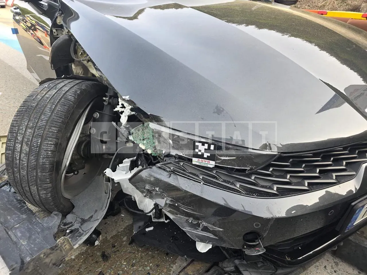 Photo 2 of 23: 2022 Kia K5, VIN KNAG341ABPA217560 — Korean insurance auction
