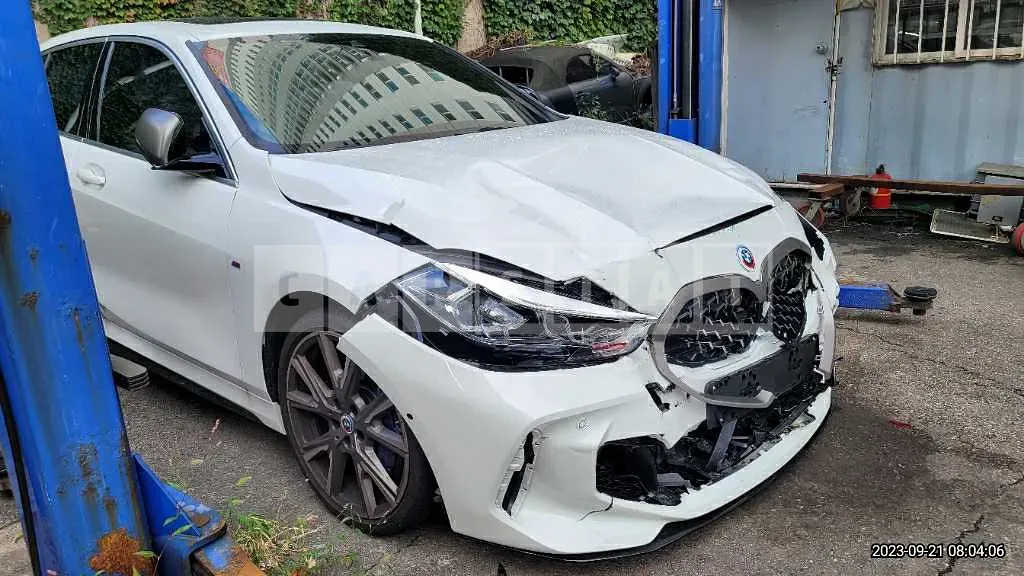 Photo 2 of 9: 2023 BMW M135i xDrive, VIN WBA7L1104P7L78816 — Korean insurance auction