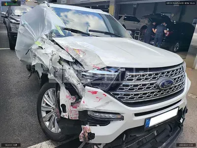 Photo 1 of 10: 2021 Ford Explorer 2.3, VIN 1FMSK8FH2MGA90002 — Korean insurance auction