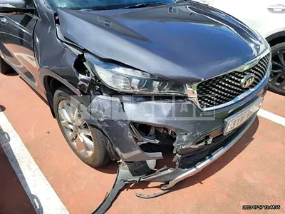 Photo 1 of 3: 2015 Kia Sorento, VIN KNAPK81BBFA043959 — Korean insurance auction