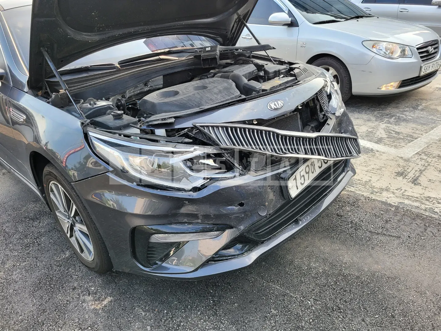 Photo 2 of 11: 2020 Kia K5, VIN KNAGU416BLA383540 — Korean insurance auction