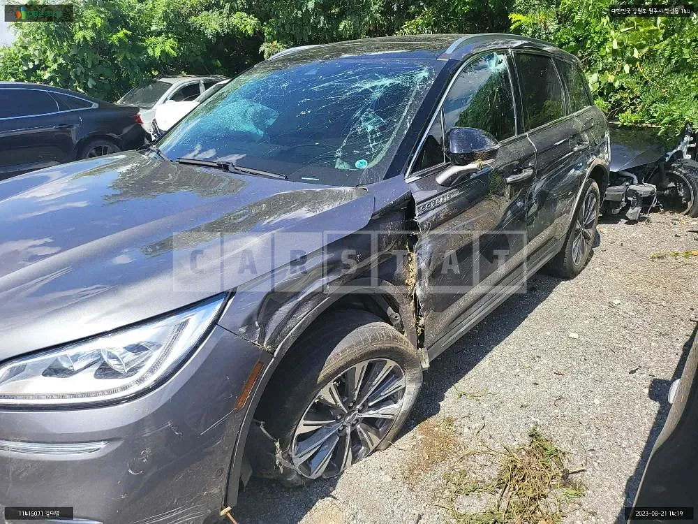 Photo 2 of 15: 2021 Ford Lincoln Corsair 2.0, VIN 5LMCJ2D94MUL18385 — Korean insurance auction