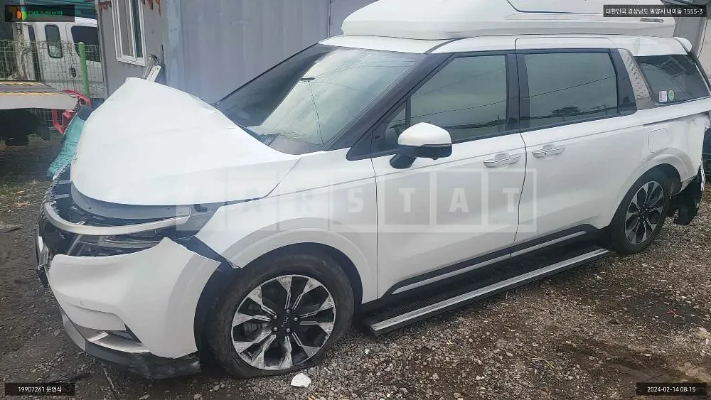 Photo 2 of 25: 2022 Kia Carnival, VIN KNANE813BNS169126 — Korean insurance auction
