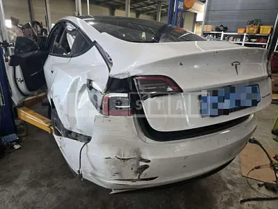Photo 1 of 22: 2021 Tesla Model 3 Long Range — Korean insurance auction
