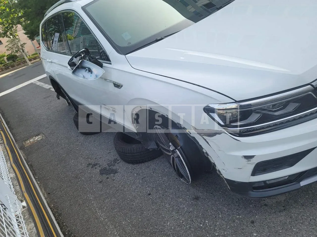Photo 2 of 33: 2021 Volkswagen Tiguan All Space 2.0 TDI, VIN WVGZZZ5NZLM177944 — Korean insurance auction
