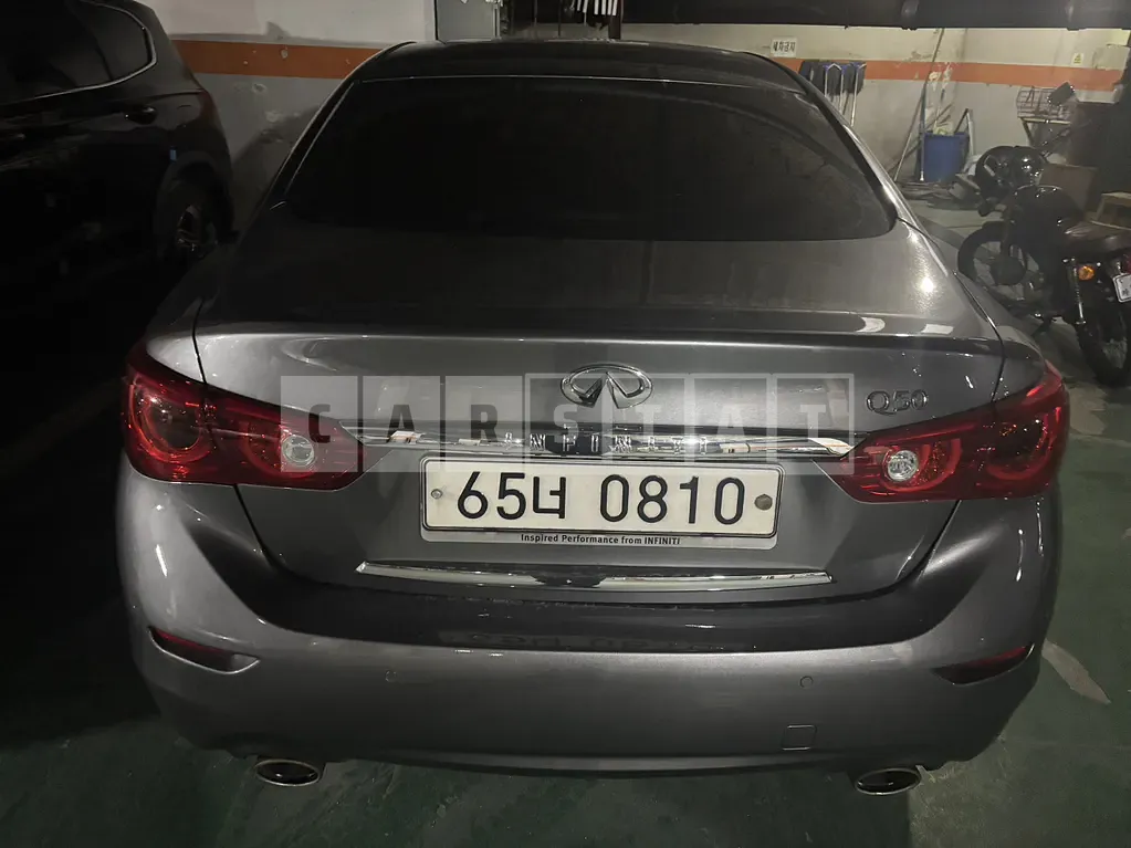 Photo 2 of 5: 2015 Infiniti Q50 2.2d, VIN JNKDV71E7GM550190 — Korean insurance auction