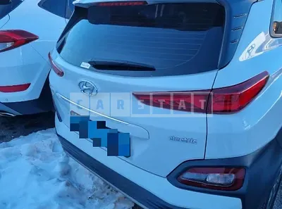 Photo 1 of 19: 2019 Hyundai Kona Electric, VIN KMHK381GFKU056455 — Korean insurance auction