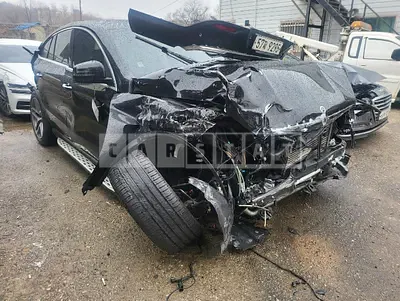 Photo 1 of 14: 2018 Mercedes-Benz GLE350d 4Matic Coupe, VIN WDCED2EB0JA113226 — Korean insurance auction