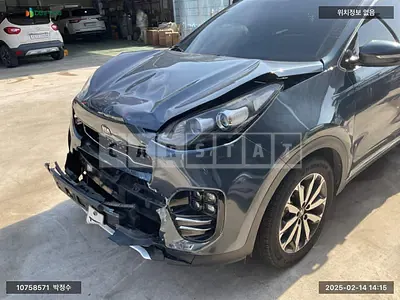 Photo 1 of 10: 2016 Kia Sportage, VIN KNAP6815GGK014042 — Korean insurance auction