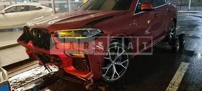 Photo 1 of 20: 2021 BMW X6 xDrive40d, VIN WBATC6106M9E13077 — Korean insurance auction