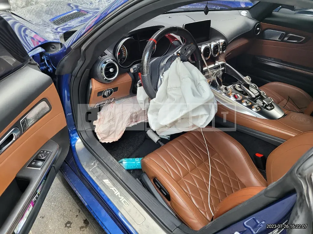 Photo 2 of 32: 2015 Mercedes-Benz AMG GT S, VIN WDDYJ7JA9FA002077 — Korean insurance auction
