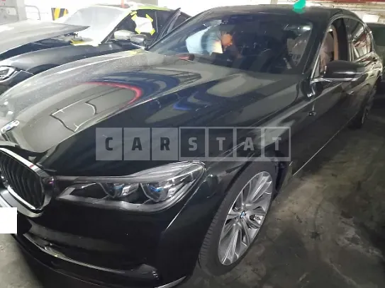 Photo 2 of 18: 2016 BMW 740Li xDrive, VIN WBA7E4102GGU98643 — Korean insurance auction