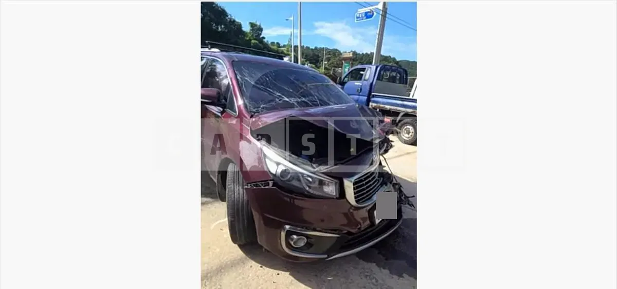 Photo 2 of 6: 2015 Kia Carnivals — Korean insurance auction