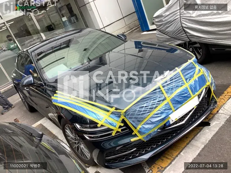 Photo 2 of 14: 2022 Genesis G80, VIN KMTGB41CBNU129678 — Korean insurance auction