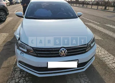 Photo 1 of 6: 2016 Volkswagen Jetta 2.0 TDI BMT Premium, VIN WVWZZZ16ZGM018629 — Korean insurance auction