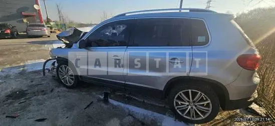 Photo 2 of 12: 2015 Volkswagen Tiguan 2.0 TDI Blue Motion, VIN WVGZZZ5NZFW545680 — Korean insurance auction