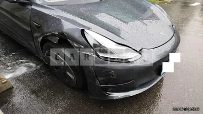 Photo 1 of 14: 2021 Tesla Model 3 Long Range — Korean insurance auction