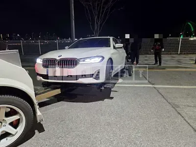 Photo 1 of 8: 2022 BMW 520i — Korean insurance auction