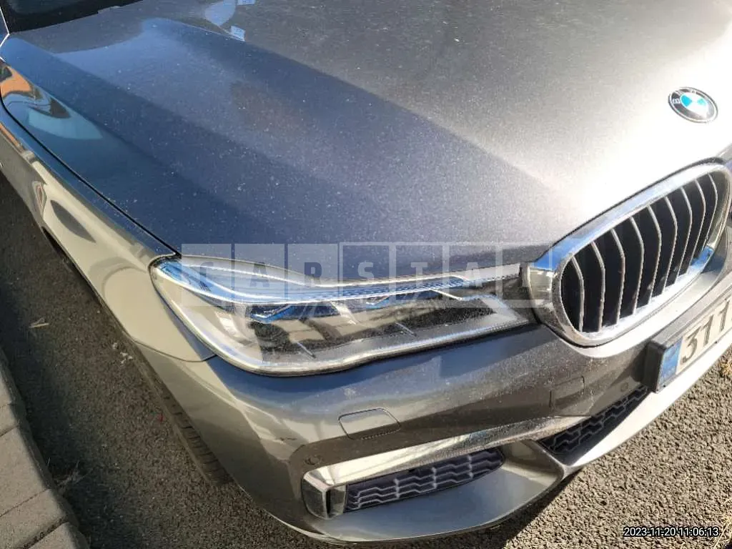 Photo 2 of 10: 2017 BMW 740Li xDrive, VIN WBA7E4106HGV25134 — Korean insurance auction