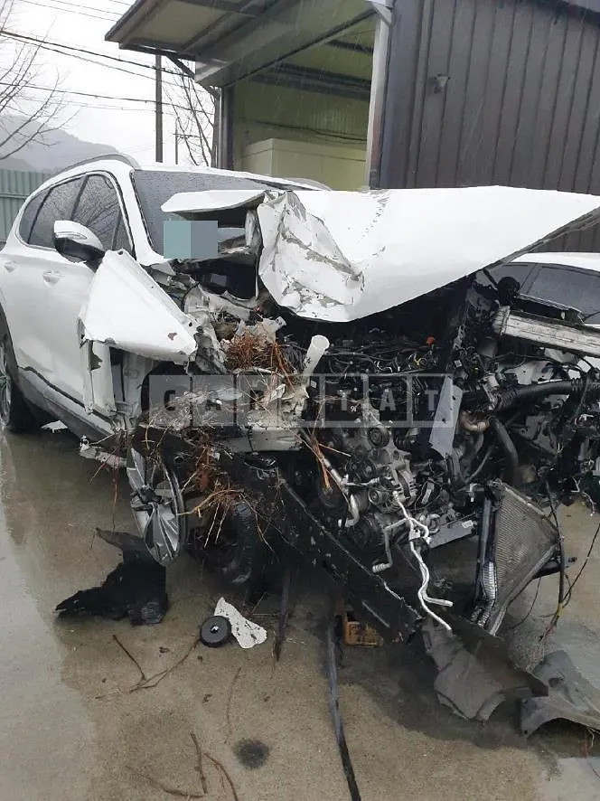 Photo 2 of 6: 2019 Hyundai Santa Fe TM 4WD — Korean insurance auction