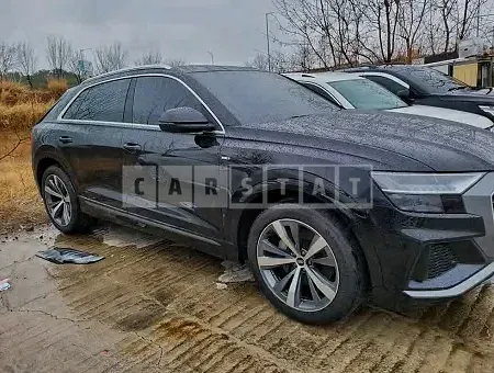 Photo 2 of 7: 2022 Audi Q8 50 TDI Four, VIN WAUZZZF17ND008692 — Korean insurance auction