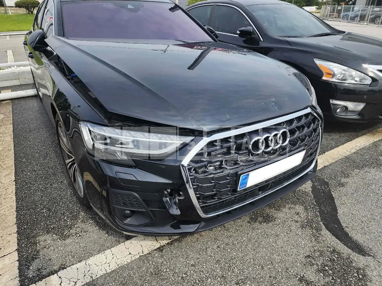 Photo 2 of 48: 2023 Audi A8 50 TDI quattro, VIN WAUZZZF83PN005461 — Korean insurance auction