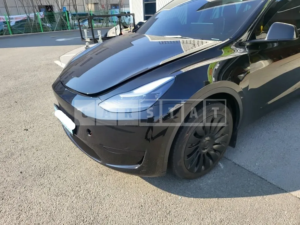 Photo 2 of 50: 2024 Tesla Model Y RWD, VIN LRWYGCFS7RC207986 — Korean insurance auction