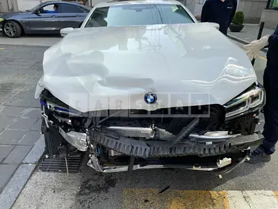 Photo 1 of 31: 2023 BMW 530e, VIN WBA51AG08PCN34500 — Korean insurance auction
