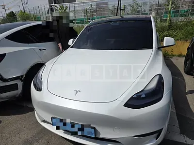 Photo 1 of 5: 2024 Tesla Model Y RWD — Korean insurance auction