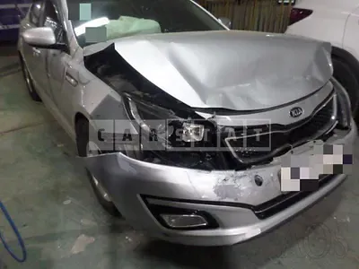 Photo 1 of 12: 2015 Kia K5 LPG, VIN KNAGN418BGA610820 — Korean insurance auction