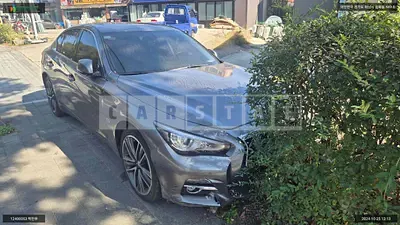 Photo 1 of 13: 2016 Infiniti Q50 2.2d, VIN JNKDV71E6GM552030 — Korean insurance auction