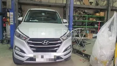 Photo 1 of 19: 2015 Hyundai Tucson TL, VIN KMHJ381ABGU021155 — Korean insurance auction