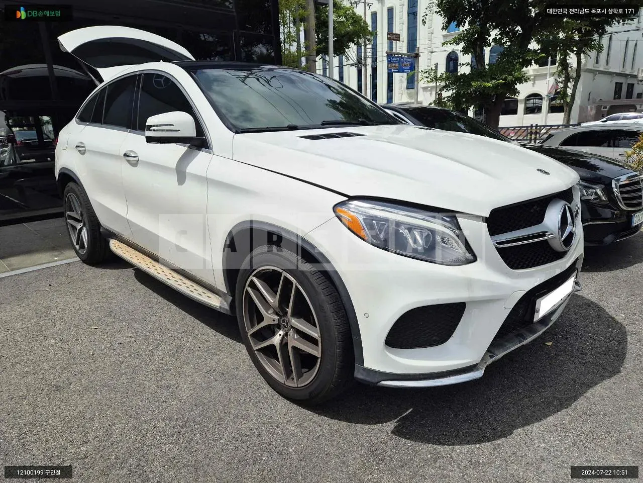 Photo 2 of 18: 2017 Mercedes-Benz GLE350 d 4Matic Coupe, VIN WDCED2EB8HA085962 — Korean insurance auction
