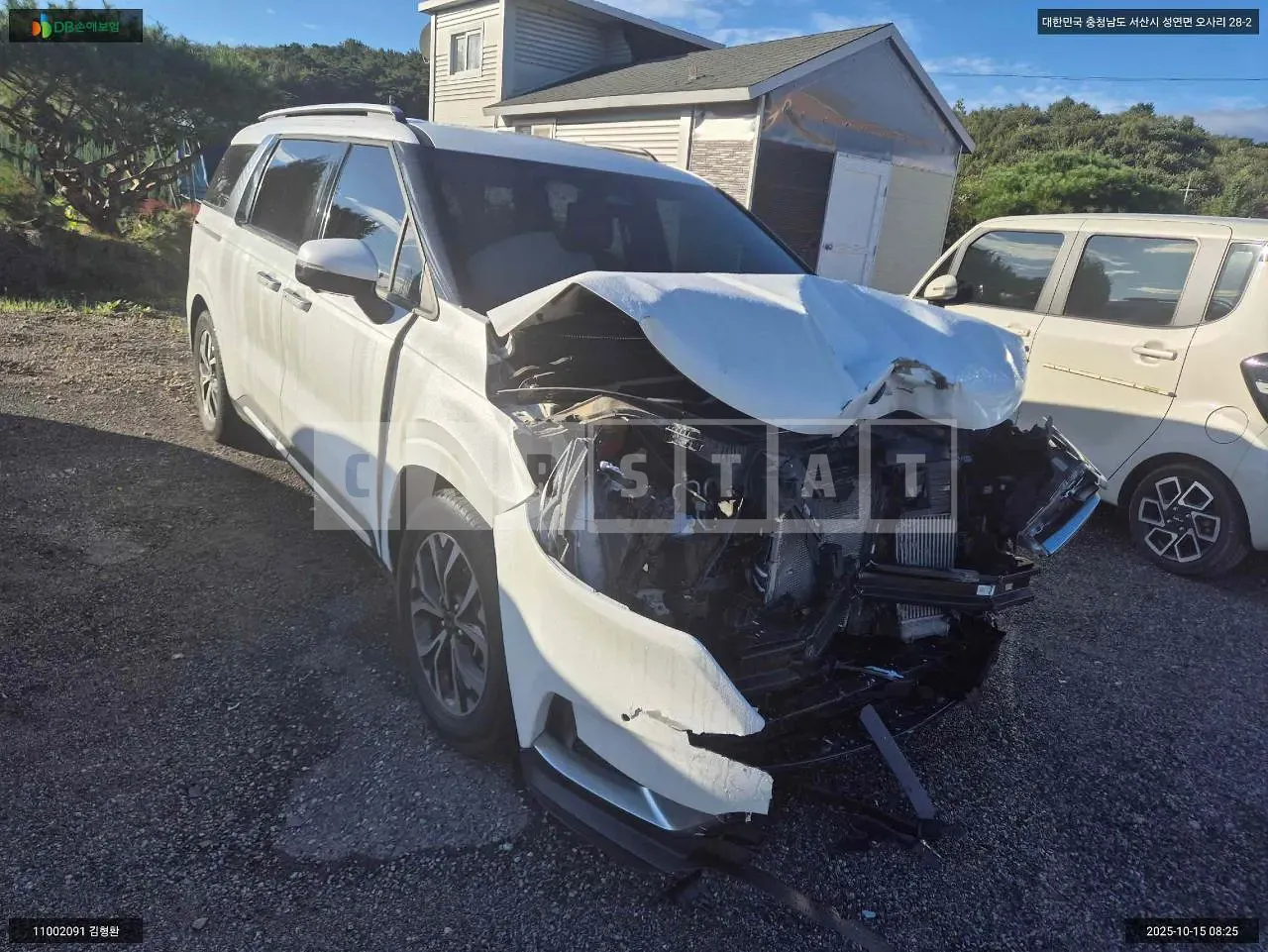 Photo 2 of 14: 2021 Kia Carnival, VIN KNANE81BBMS063699 — Korean insurance auction