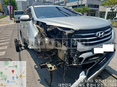 Photo 1 of 7: 2016 Hyundai Santa Fe — Korean insurance auction