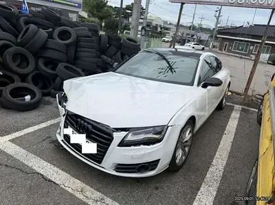 Photo 1 of 7: 2015 Audi A7 45 TDI quattro, VIN WAUZZZ4G8FN028873 — Korean insurance auction