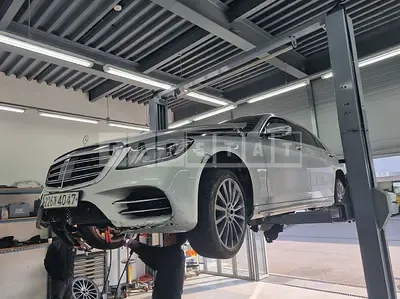 Photo 1 of 13: 2020 Mercedes-Benz S450 4Matic L, VIN W1KUG6EB5LA533198 — Korean insurance auction