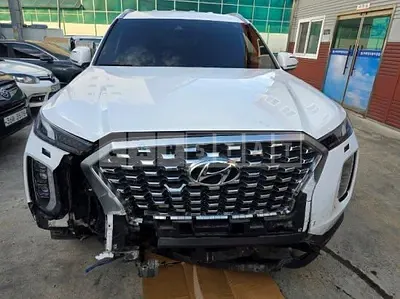 Photo 1 of 38: 2020 Hyundai Palisade, VIN KMHR381ABLU128446 — Korean insurance auction