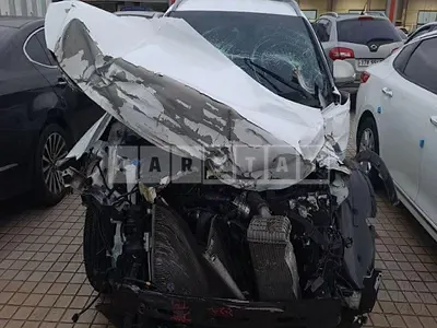 Photo 1 of 23: 2019 Hyundai Santa Fe, VIN KMHS581CBKU081567 — Korean insurance auction