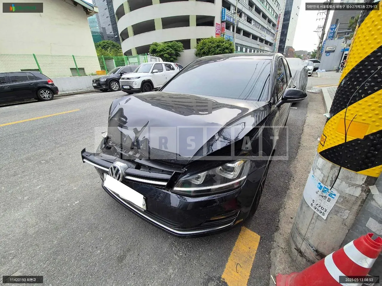 Photo 2 of 6: 2015 Volkswagen Golf 2.0 TDI BMT, VIN WVWZZZAUZFW195510 — Korean insurance auction