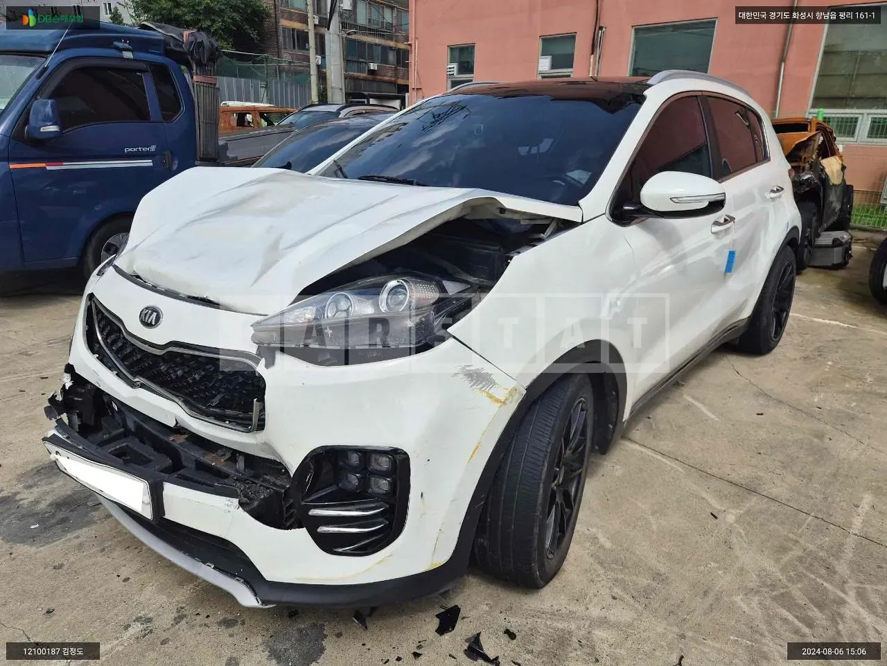 Photo 2 of 14: 2016 Kia Sportage, VIN KNAP6815GGK027711 — Korean insurance auction